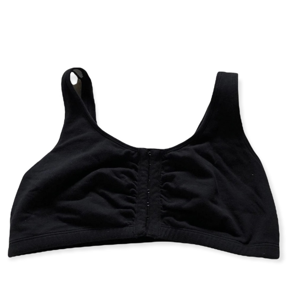 Fruit of the loom Size 38 Bra Front Hook Black